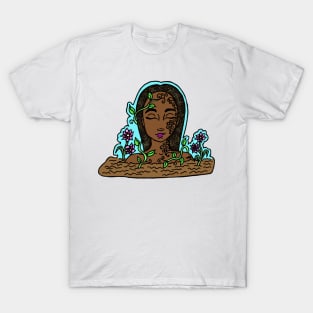 Flower Garden Girl Inner Growth T-Shirt